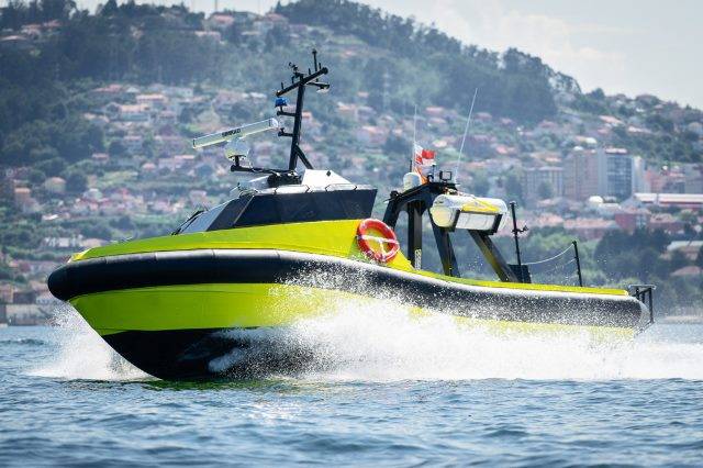 USV.-Navantia ha puesto a punto el Vendaval, un concepto de USV avanzado que puede adaptarse a diferentes cometidos.